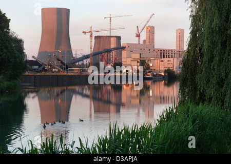 Hamm, Allemagne, Westfalen power plant Banque D'Images