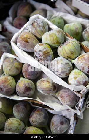 Figs à vendre à Borough Market à Londres SE1 - UK Banque D'Images