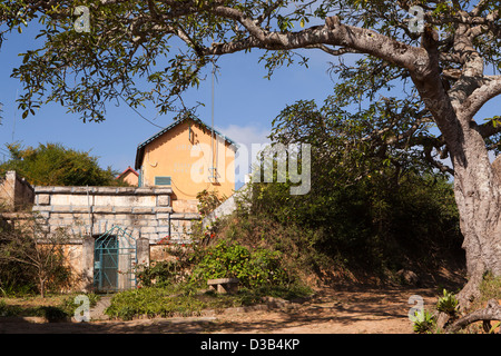 Madagascar, Fianarantsoa, Haute-Ville, Rova, site de palais de la Reine dans la Vieille Ville Banque D'Images