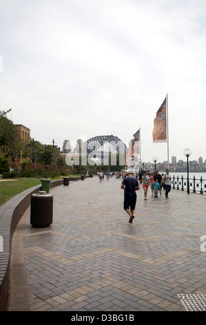 Le but de 'Les Roches' dans le quartier d'affaires et touristiques Sydneys Banque D'Images