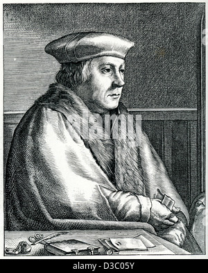 Après gravure Vintage Hollad, Heroologia, de Thomas Cromwell, un avocat et homme d'État anglais Banque D'Images