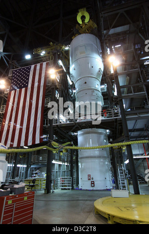 Ares I-X Rocket 'Super 1' Pile (NASA, Ares, 7/8/09) Banque D'Images