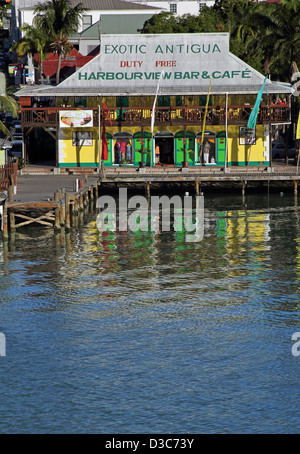 CARIBBEAN BAR AND CAFE,ST.JOHN,ANTIGUA Banque D'Images