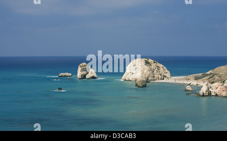 Rocher d'Aphrodite, Chypre, Europe Banque D'Images