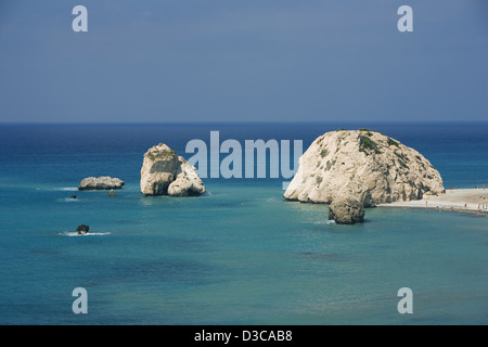 Rocher d'Aphrodite, Chypre, Europe Banque D'Images