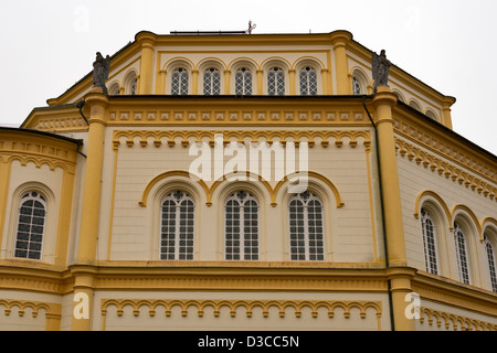 Cathédrale catholique de Marianske Lazne (Marienbad) Spa, en République tchèque. Banque D'Images