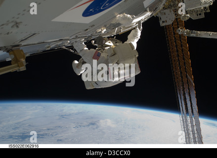 La terre de l'Espace : une vue de l'astronaute (NASA, Station Spatiale Internationale Science, 02/11/10) Banque D'Images