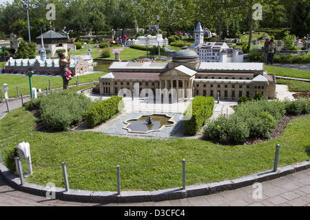 L'Autriche, la Carinthie, Klagenfurt am Worthersee, Parc Miniature Minimundus, Banque D'Images