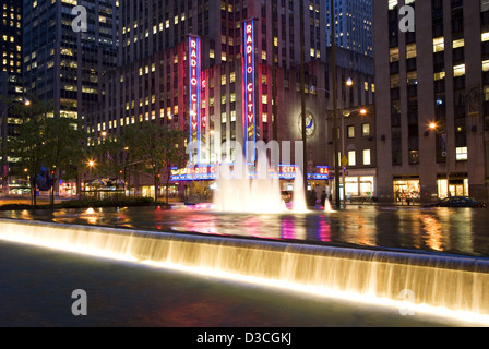 Radio City Music Hall, New York, USA Banque D'Images