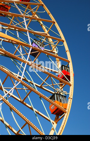 La Grande Roue aussi connu sous le nom de Mickey's Fun Wheel, à Disney's California Adventure Banque D'Images