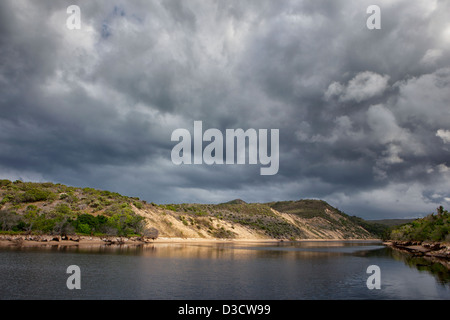 Goukamma Nature Reserve. Cette réserve est située dans la région de Buffels Bay près de Knysna, au cœur de la Garden Route en Afrique du Sud Banque D'Images