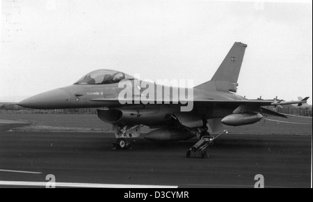 General Dynamics F-16A, E-181, Danois AF Banque D'Images