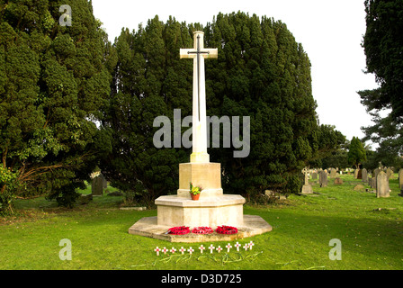 War Memorial - Broadwater et cimetière de Worthing, Worthing, West Sussex. Banque D'Images