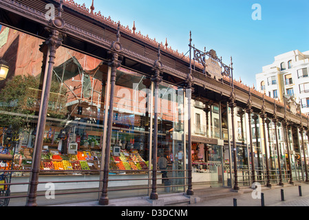 Mercado de San Miguel, Madrid, Espagne Banque D'Images