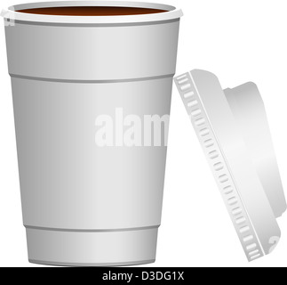 Café aller Banque D'Images