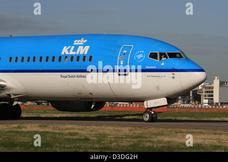 KLM Royal Dutch Airlines BOEING 737 Banque D'Images