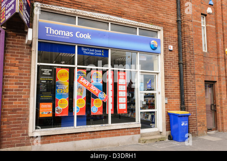 Thomas Cook Travel agent, Carrickfergus Banque D'Images