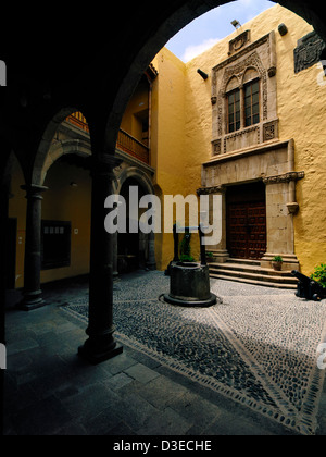 Columbus House(Casa de Colón), Las Palmas, Canaries, Espagne Banque D'Images