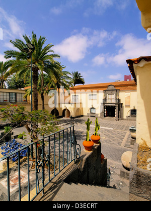 Pueblo Canario(village canarien) à Las Palmas, Gran Canaria Banque D'Images