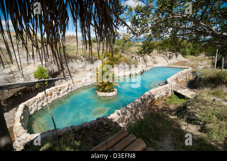 Piscine dans le désert Tatacoa Banque D'Images