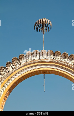 Ou Chowmahallat Chowmahalla Palace (Palais 4) 1750 dynastie Asaf Jahi résidence du Nizam de Hyderabad - Inde Andhra Pradesh Banque D'Images