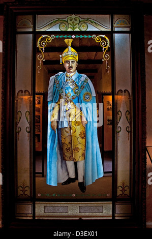 Sir Mir Osman Ali Khan Siddiqi Asaf Jah VII - Mir Osman Ali Khan Bahadur Siddiqi 1886-1967 Hyderabad Inde Andhra Pradesh Banque D'Images