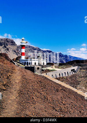 Phare de Punta Teno, Tenerife, Canaries, Espagne Banque D'Images