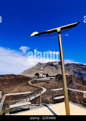 Phare de Punta Teno, Tenerife, Canaries, Espagne Banque D'Images