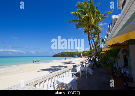 Dickinson bay et sandales Grand Hôtel Antigua, Antigua, Caraïbes, Antilles Banque D'Images