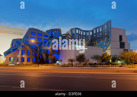 Frank Gehry's Cleveland Clinic Lou Ruvo Center pour la santé du cerveau, Las Vegas, Nevada, USA Banque D'Images
