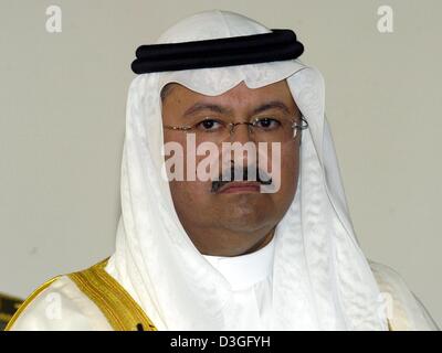 (Afp) - Le Président intérimaire Ghazi al-Yawer, représenté à Berlin, 9 septembre 2004. Banque D'Images