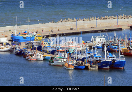 Vue aérienne du port de plaisance Banque D'Images