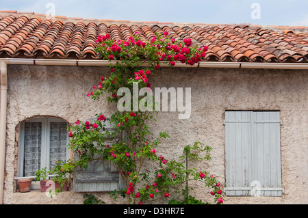 Charmant petit village de Tourette Var Provence France Banque D'Images