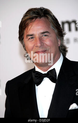 (Afp) - L'acteur américain Don Johnson assiste à l'amfAR Cinema Against AIDS Party '2005' lors de la 58e Festival International du Film de Cannes à Mougins, France, 19 mai 2005. Banque D'Images