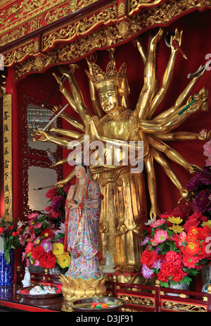 La Chine, le Yunnan, Kunming Yuantong, Temple, statue, Banque D'Images