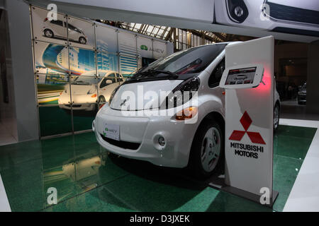 Mitsubishi i-MIEV voiture électrique berline Banque D'Images