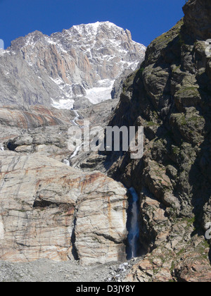 Lac de gloix,val veny,val d'aoste Banque D'Images