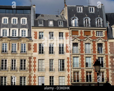 Place Dauphine, Ile de la Cite,Paris,France,vieille ville Banque D'Images