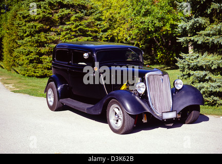 1934 Ford TUDOR Street Rod Banque D'Images