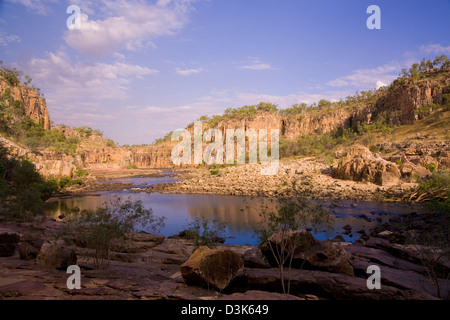 Le parc national de Nitmiluk (Katherine Gorge autrefois NP) et Katherine River, Territoire du Nord, Australie Banque D'Images