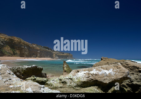 Princetown, l'Australie, les falaises Gibsons Étapes à Port Campbell National Park Banque D'Images