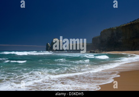 Princetown, l'Australie, les falaises et les rochers Gibsons Étapes Magog Banque D'Images