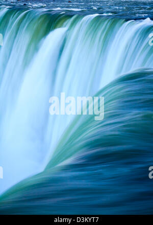 Cascade Horseshoe Falls, Niagara Falls, Ontario, Canada Banque D'Images