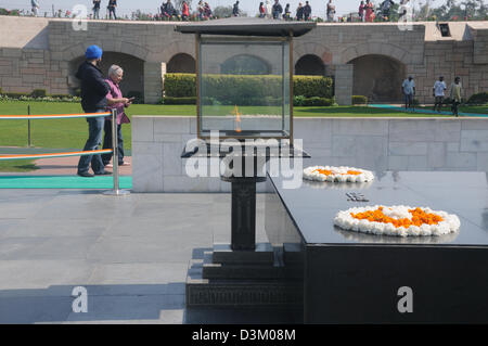 Raj Ghat Banque D'Images