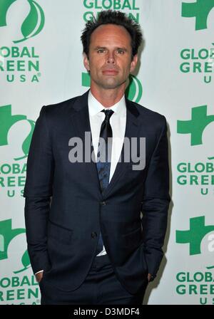 Hollywood, Californie, USA. 21 février 2013. Walton James Burgevin aux arrivées de Global Green USA's 10th Annual Pre-Oscar Party, Avalon Hollywood, Los Angeles, CA, 20 février 2013. Photo par : Dee Cercone/Everett Collection/Alamy Live News Banque D'Images