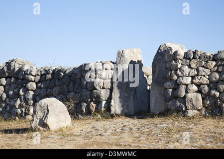 Yerkapi, zone archéologique de hattusha, Anatolie centrale, Turquie, Asie Banque D'Images