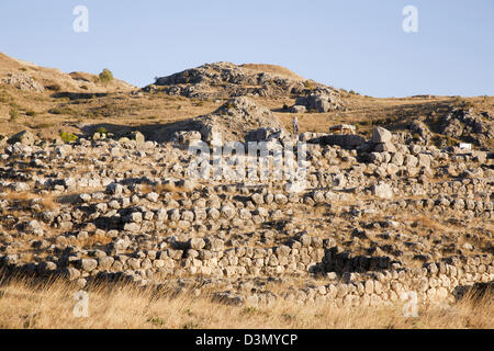 Zone archéologique d'hattusha, Anatolie centrale, Turquie, Asie Banque D'Images