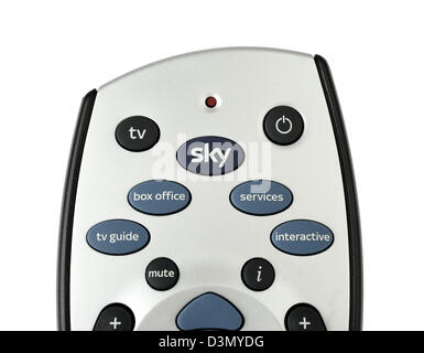 Sky TV Remote Control, UK Banque D'Images