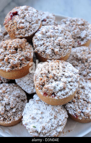 Tartes aux fruits cuits dans une boulangerie Banque D'Images