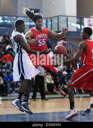 New Haven-- Hillhouse vs Wilbur Cross action de jeu. Hillhouse battre contre 52-31. Photo-Peter Casolino Banque D'Images